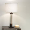 Sheridan White Hide Table Lamp