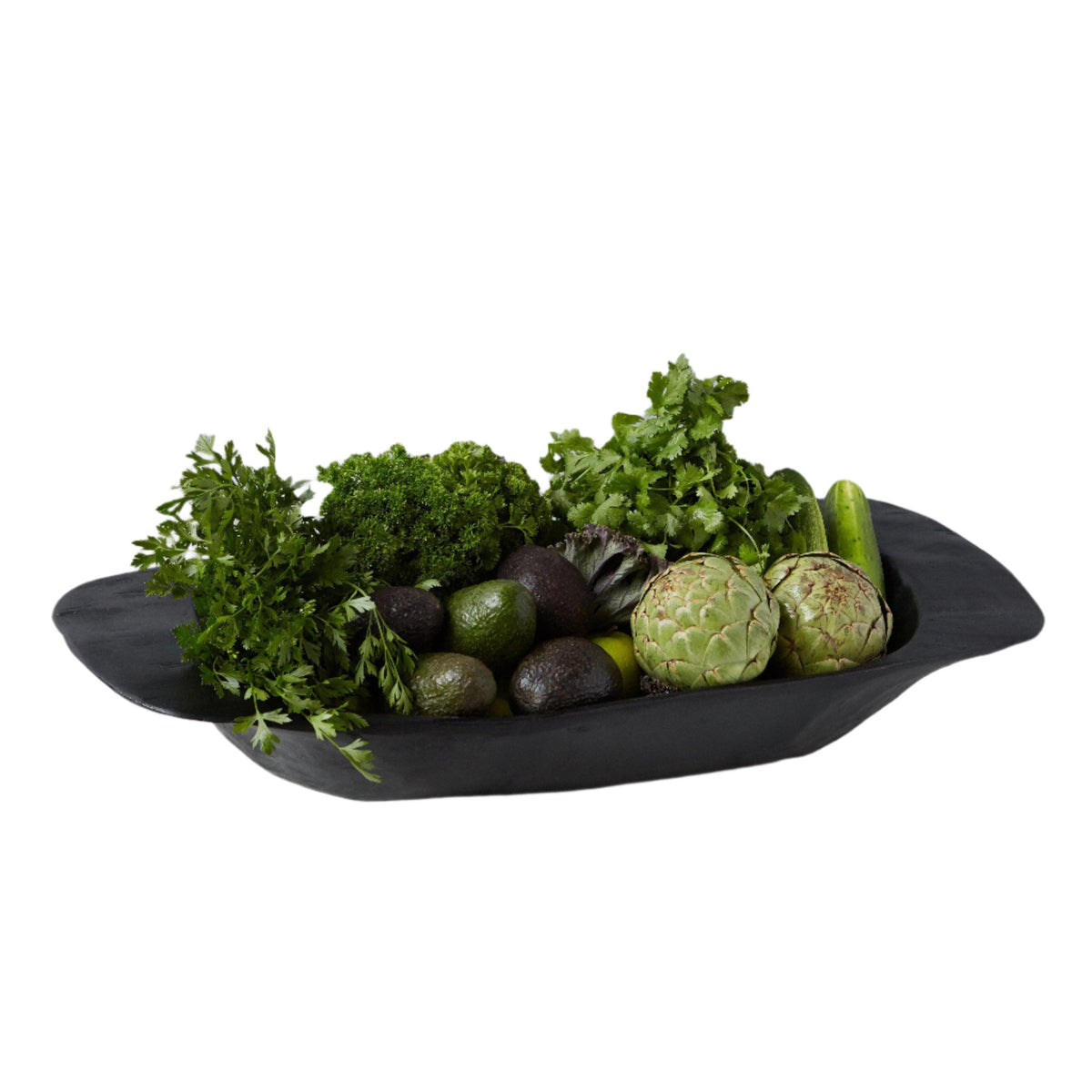 Black Dough Bowl Large