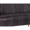 Beretta Black Leather Sofa