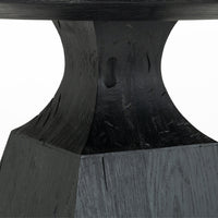 Regan Black Oak Dining Table