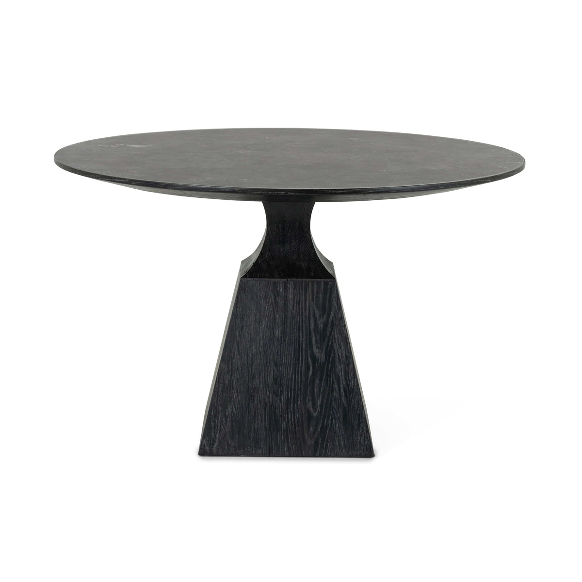 Regan Black Oak Dining Table