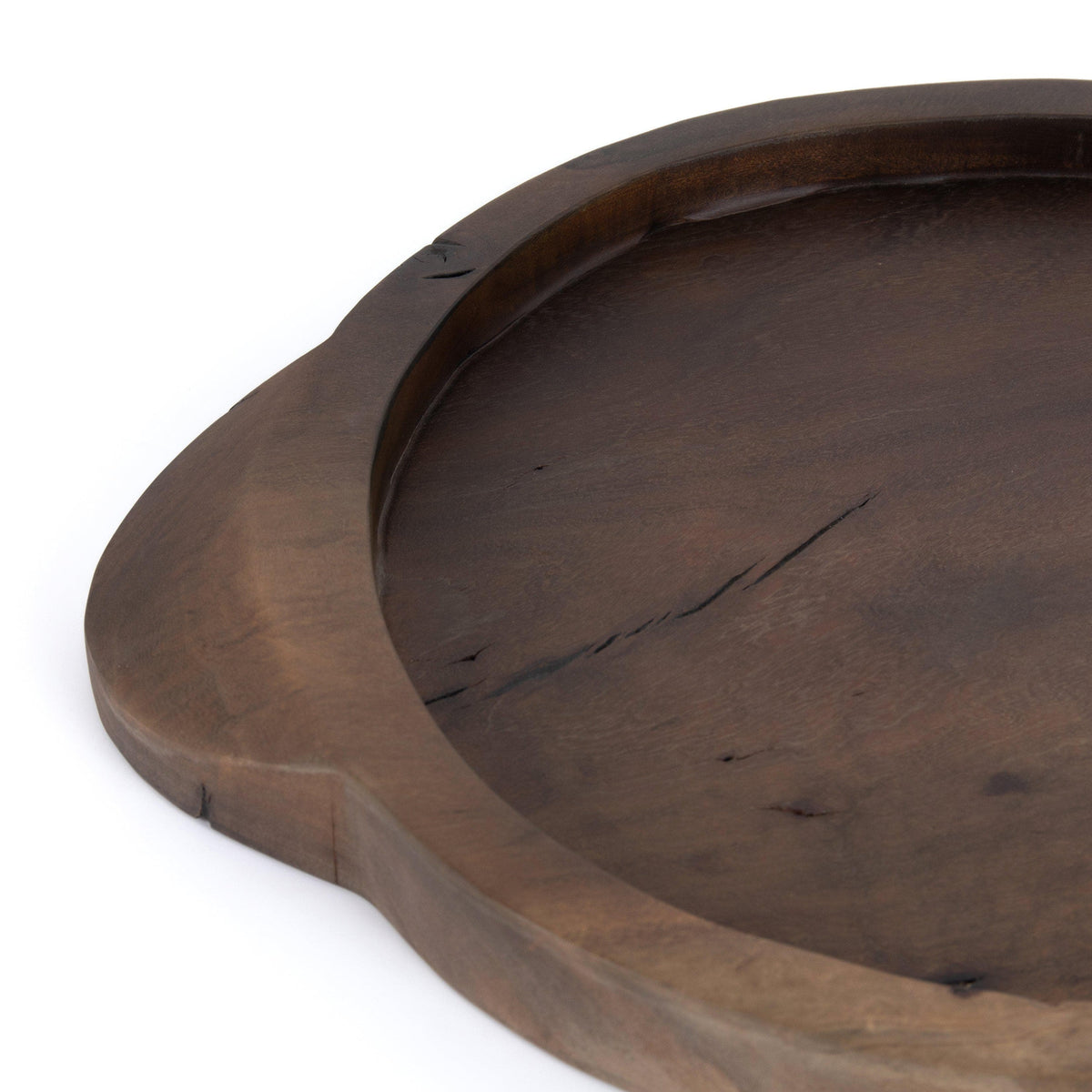 Tabor Ochre Round Tray