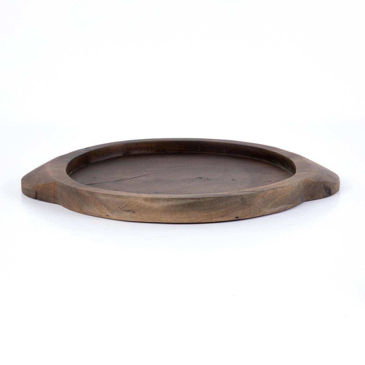 Tabor Ochre Round Tray