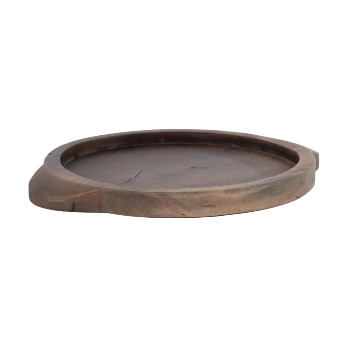 Tabor Ochre Round Tray