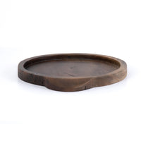 Tabor Ochre Round Tray