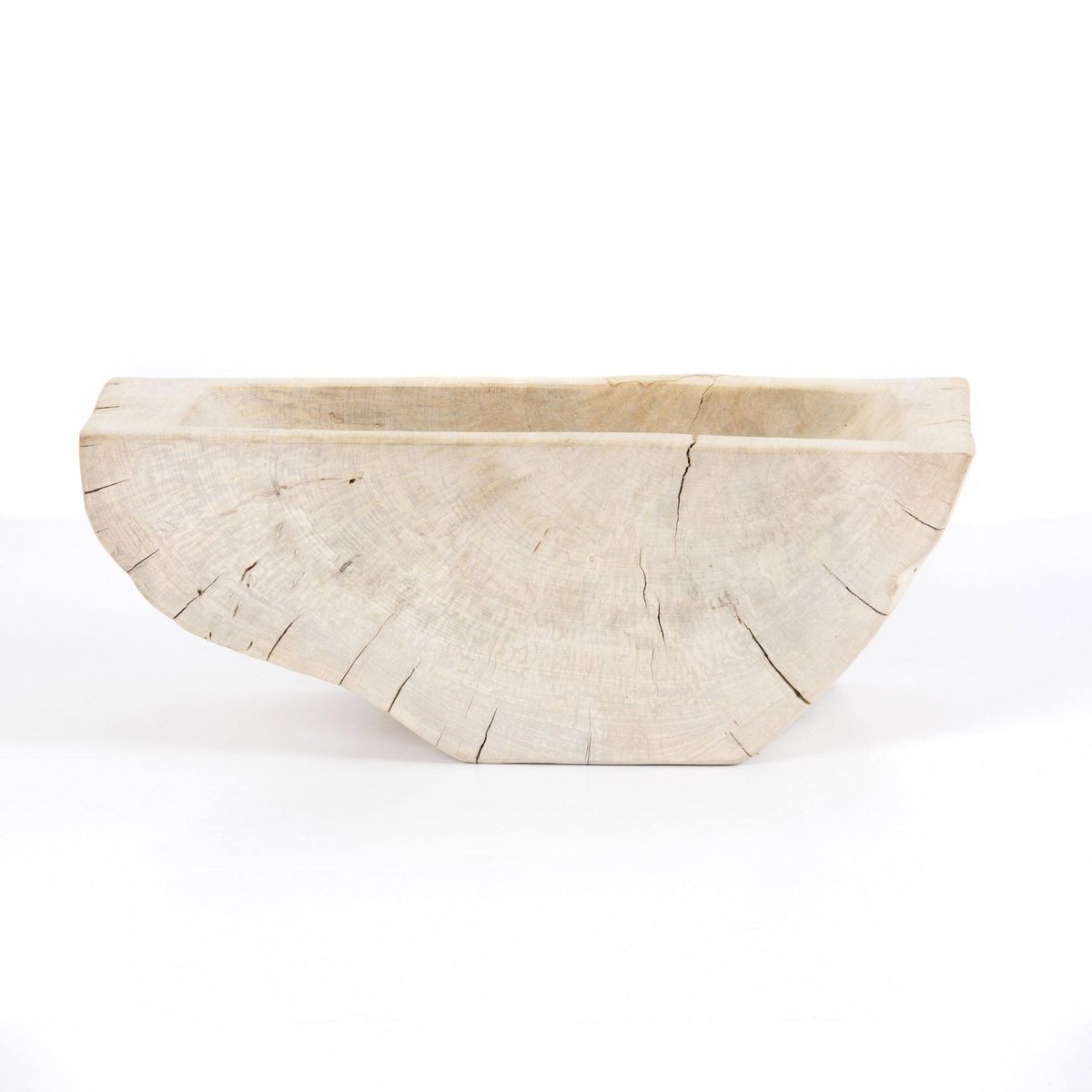 Ceara Ivory Wood Bowl