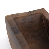 Ceara Ochre Wood Bowl