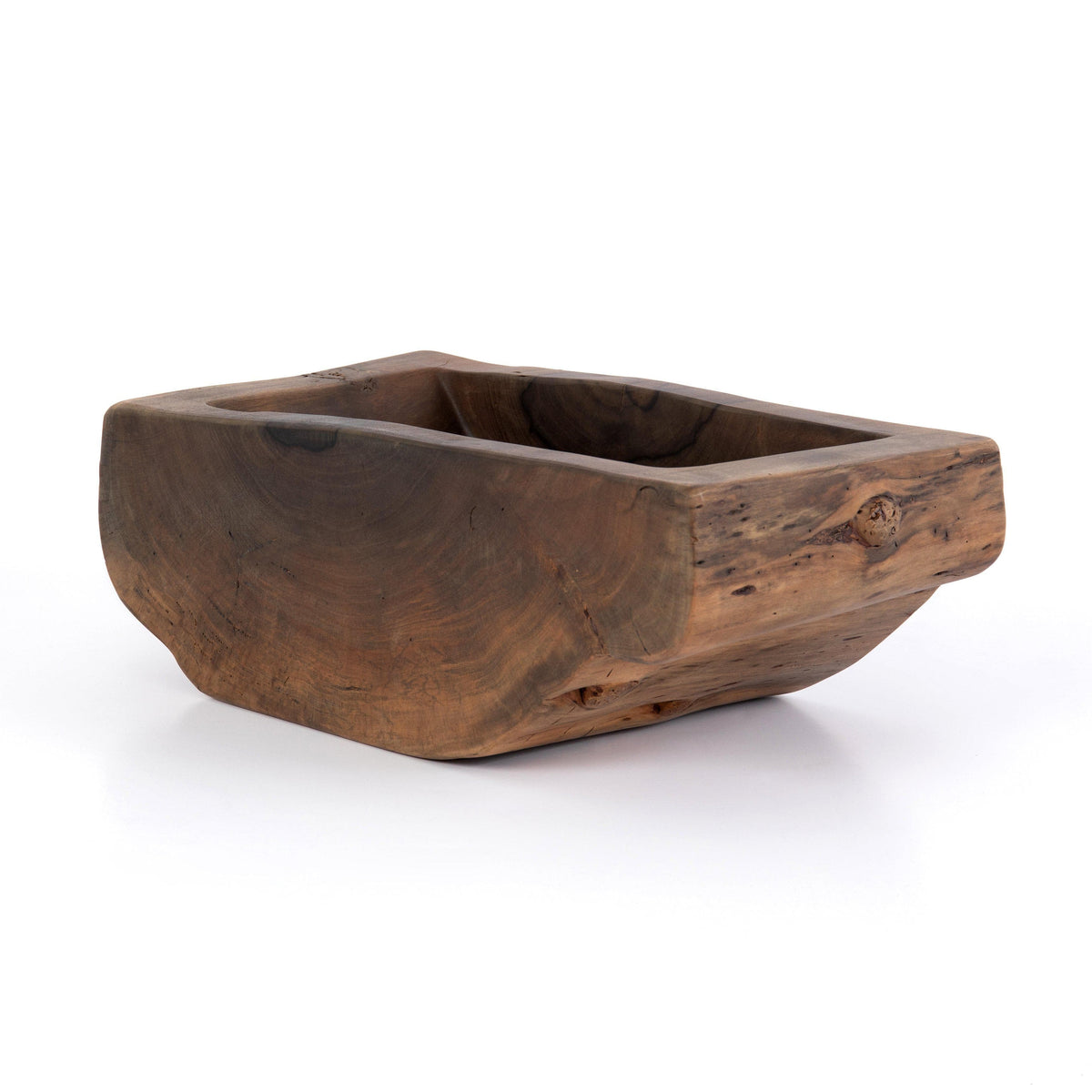 Ceara Ochre Wood Bowl