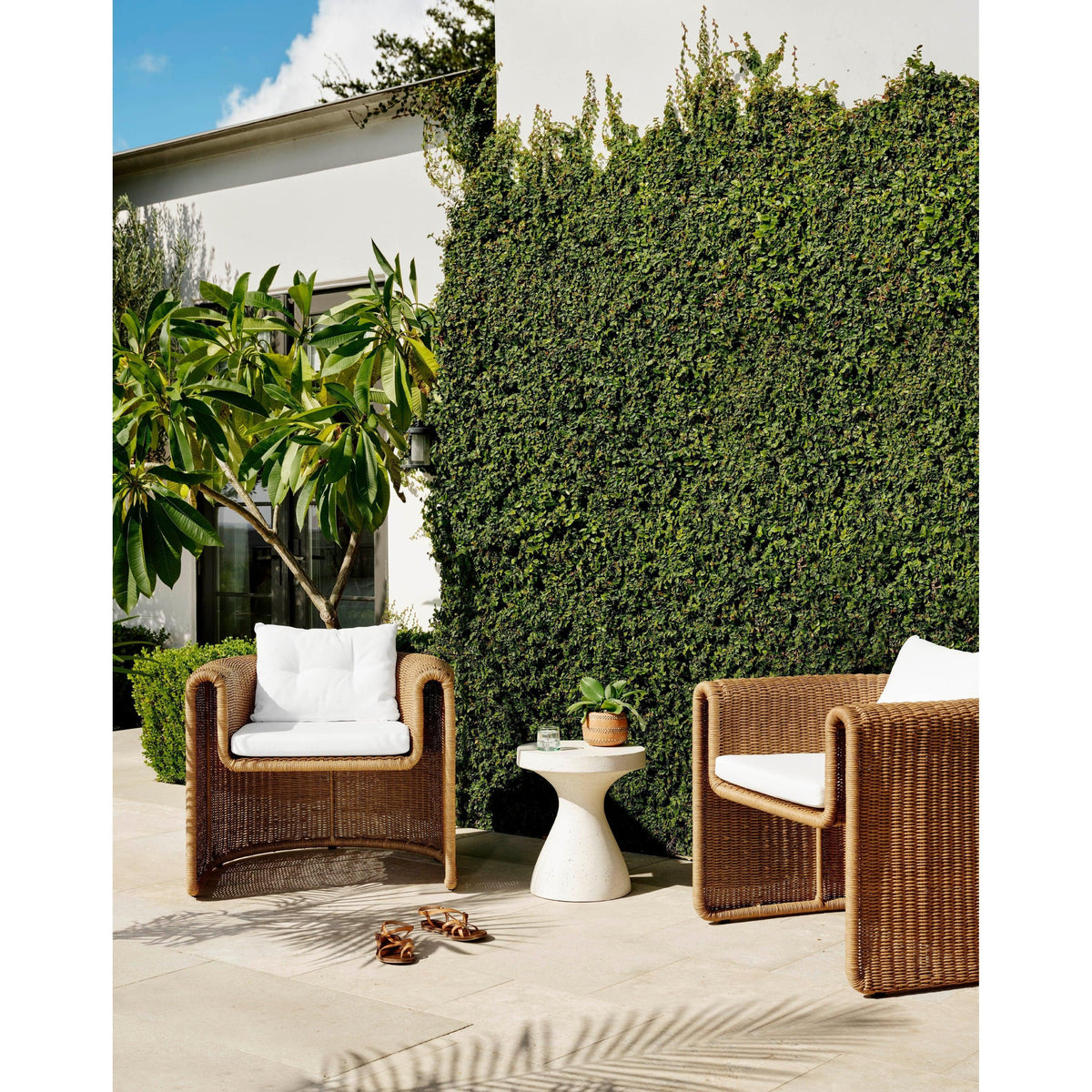 Tanner Natural Woven Outdoor Chair