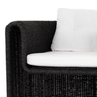 Tanner Dark Woven Outdoor Chair