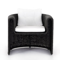 Tanner Dark Woven Outdoor Chair