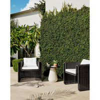 Tanner Dark Woven Outdoor Chair