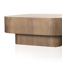 Blaine Burl Square Coffee Table