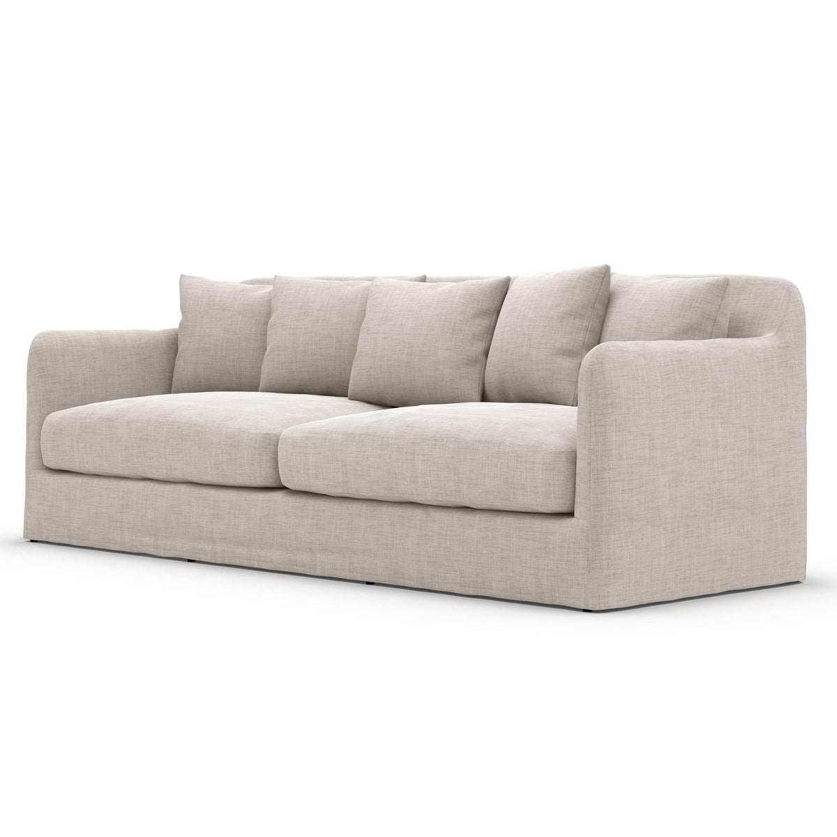 Derron Stone Grey Outdoor Sofa