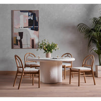 Gerard White Concrete Dining Table