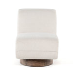 Blaine Cream Upholstered Swivel Chair