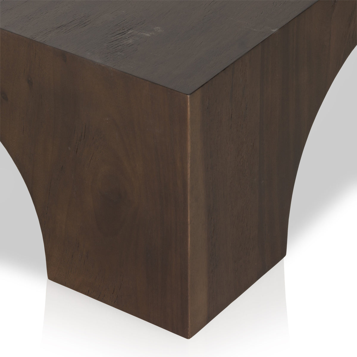 Fanning Guanacaste Wood Coffee Table