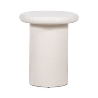 Zayne Ivory Parawood End Table