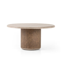 Karina Rattan Round Dining Table