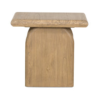 Santiago Aged Drift Mindi Wood End Table