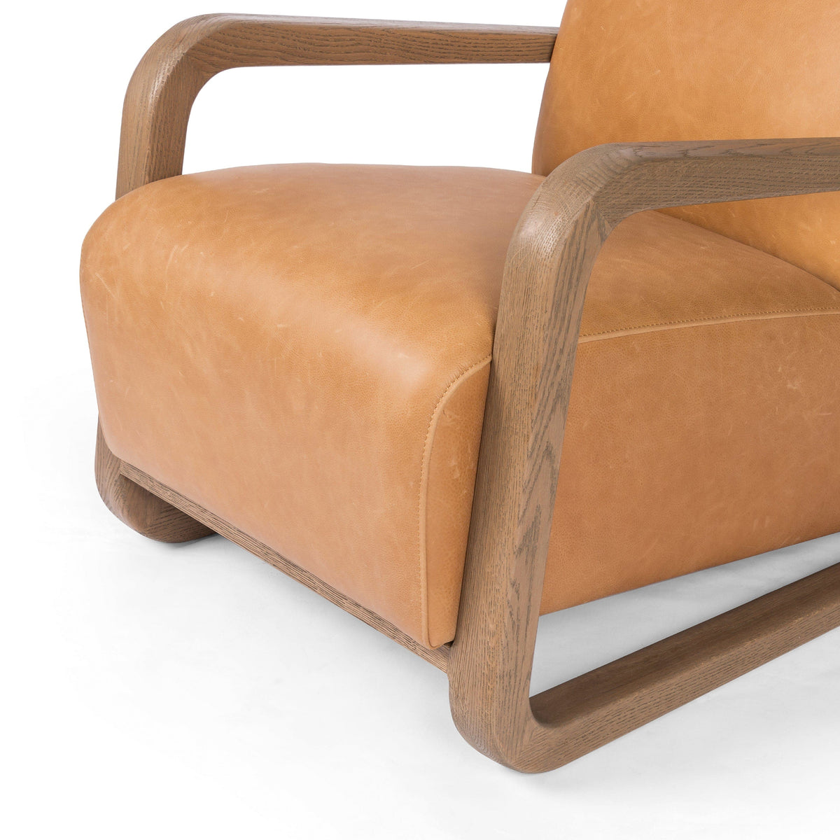 Reese Palermo Butterscotch Leather Chair