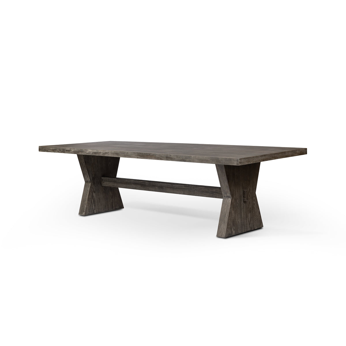 Tatiana Black Oak Rectangle Dining Table