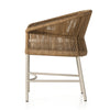 Isabel Caramel Rope Outdoor Dining Armchair