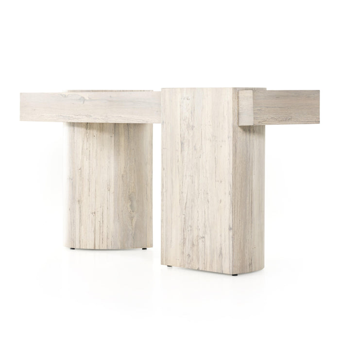 Gayle Bleached Oak Console Table