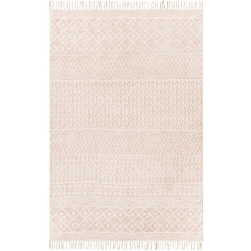 June Dusty Rose Cotton Rug
