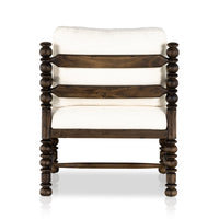 Devonshire Ivory Spindle Arm Chair