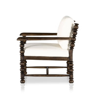 Devonshire Ivory Spindle Arm Chair