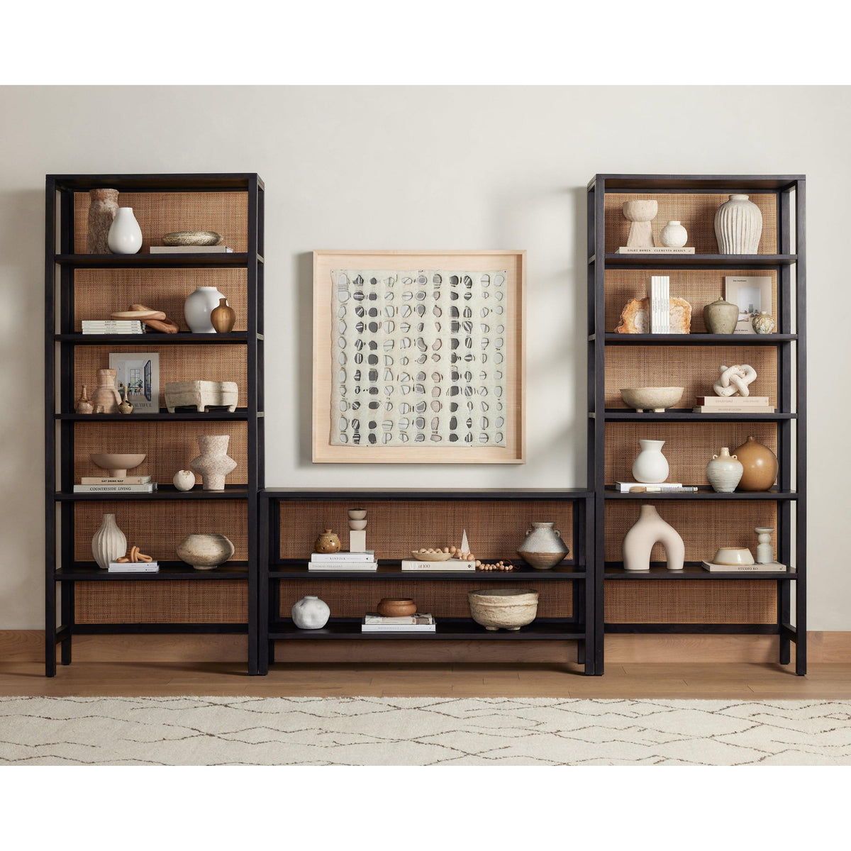 Corynn Black Wash Media Unit