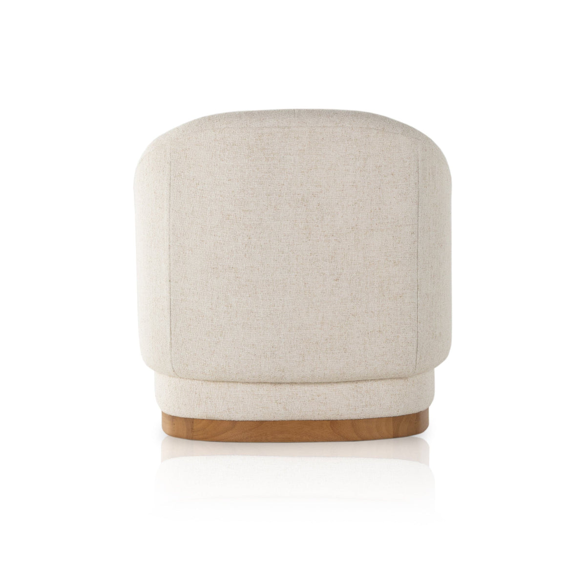 Margo Omari Cream Swivel Chair