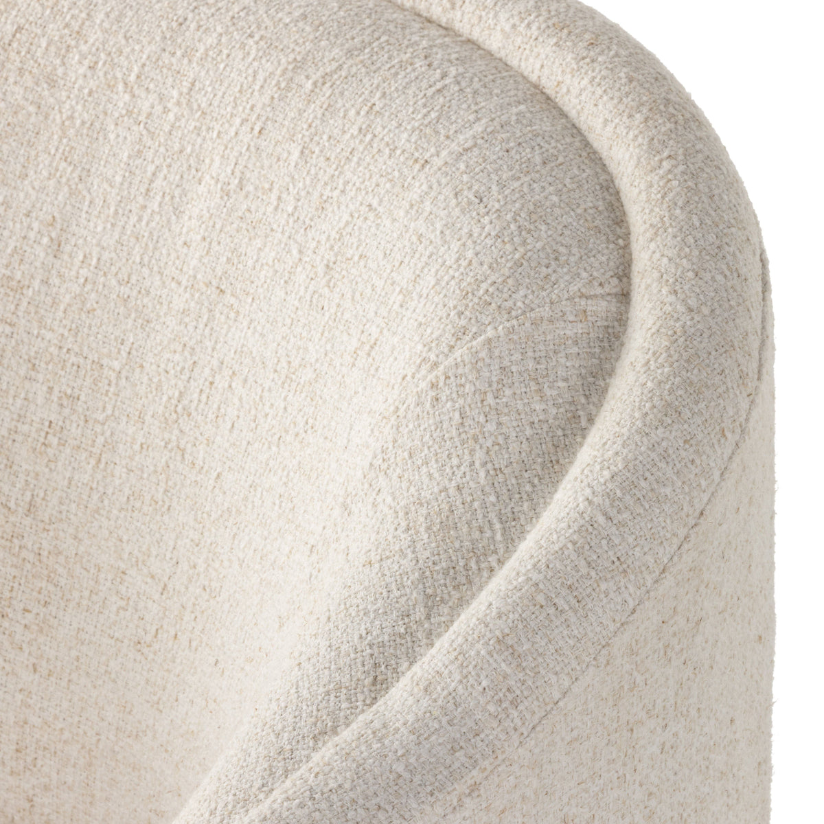 Margo Omari Cream Swivel Chair