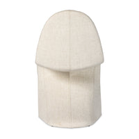 Brigetta Cream Performance Linen Dining Chair