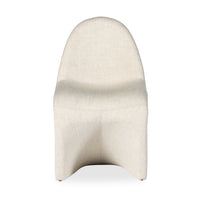 Brigetta Cream Performance Linen Dining Chair