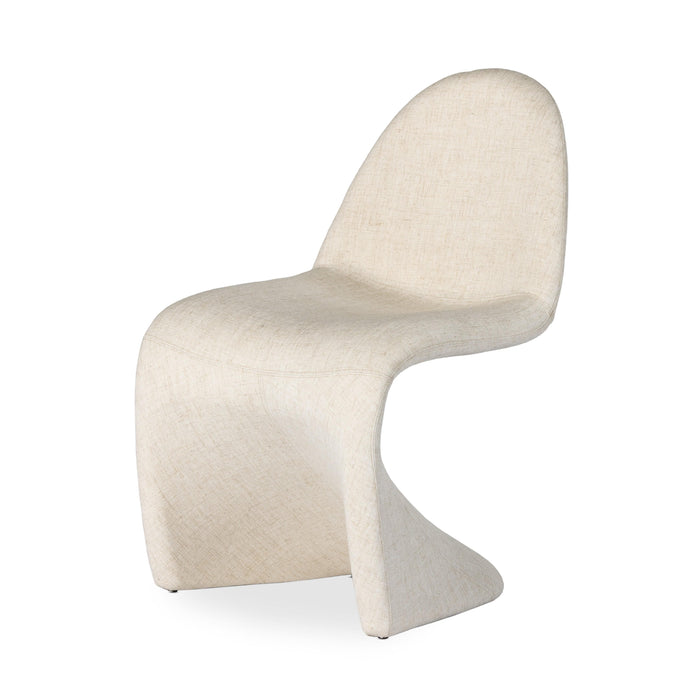 Brigetta Cream Performance Linen Dining Chair