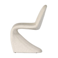 Brigetta Cream Performance Linen Dining Chair