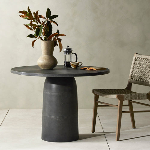 Basilly Grey Outdoor Dining Table