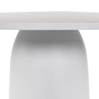 Basilly White Outdoor Dining Table