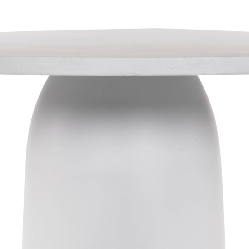 Basilly White Outdoor Dining Table