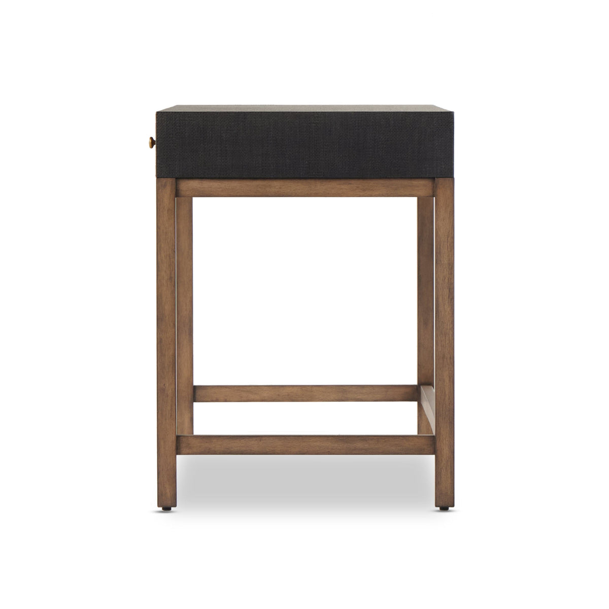 Finn Black Raffia Desk