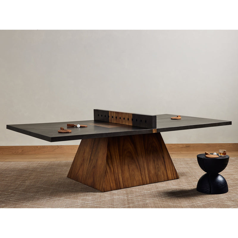 Jaxson Aged Metal Ping Pong Table