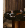 Logan One Of A Kind Aged Metal Poker Table
