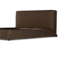 Arlow Brussels Coffee King Slipcover Bed