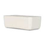Baxter White Rectangle Coffee Table