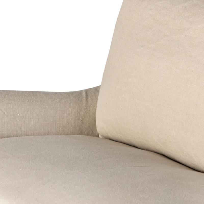 Manchester Flax Linen Slipcover Sofa