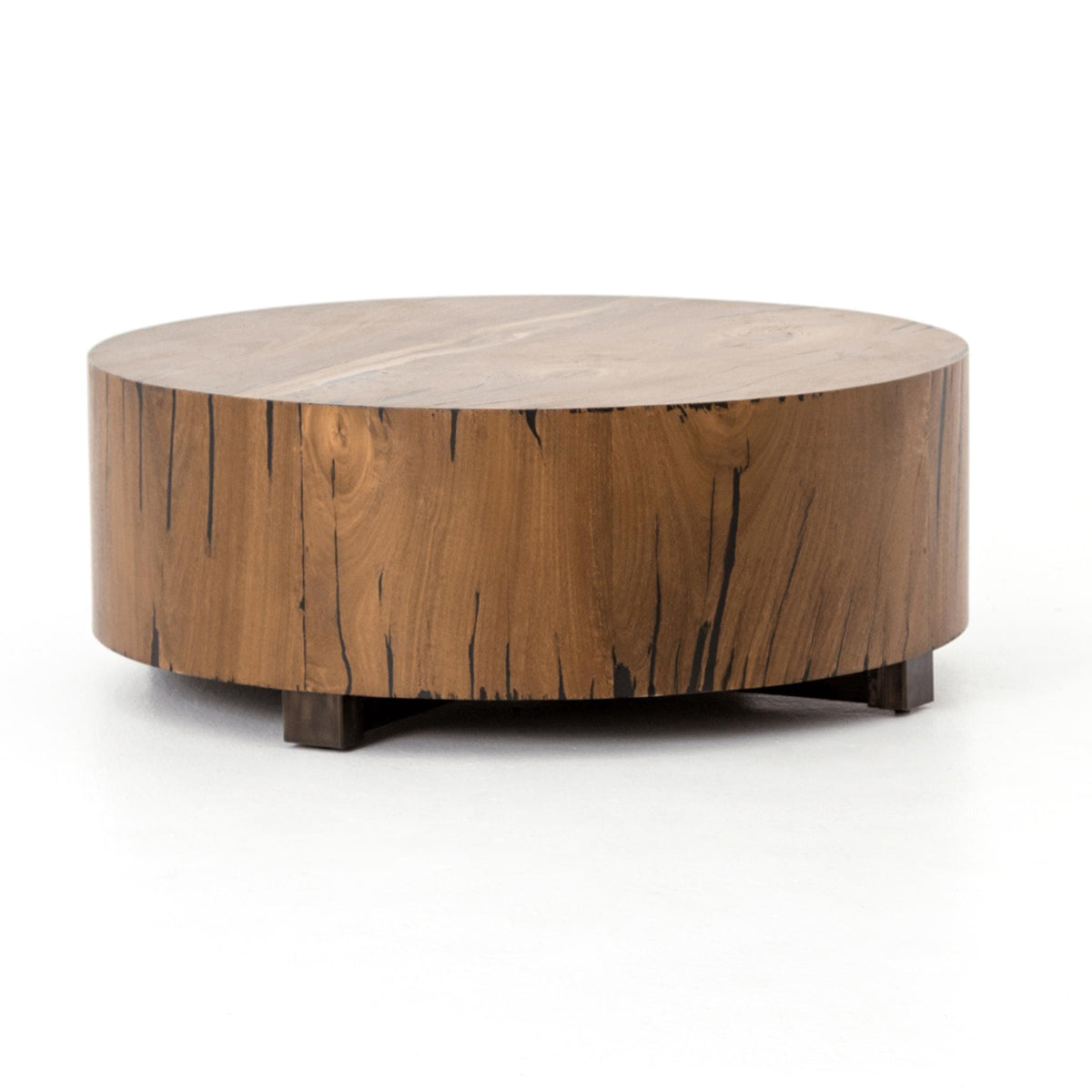 Heston Natural Yukas Wood Round Coffee Table