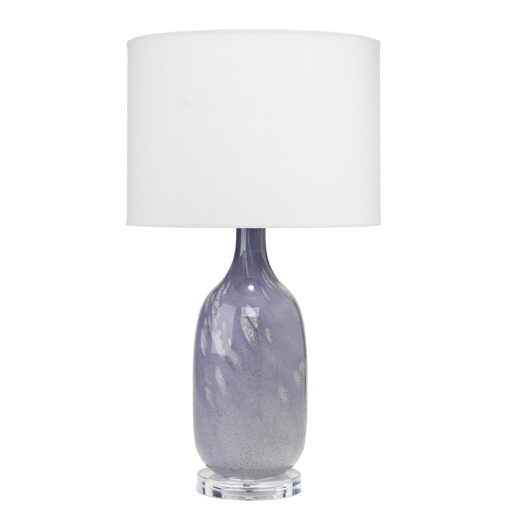 Maya Lavender Glass Table Lamp