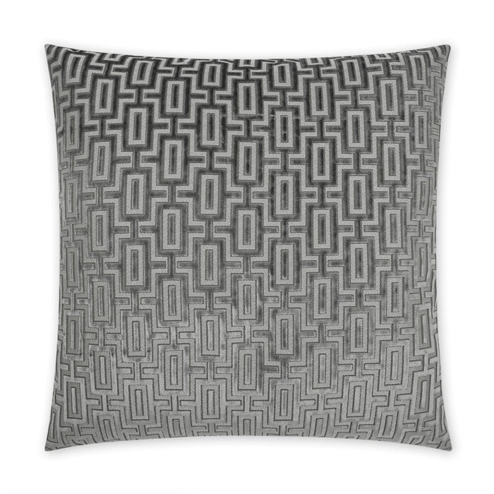 Bergman Silver Nickel Decorative Throw Pillow